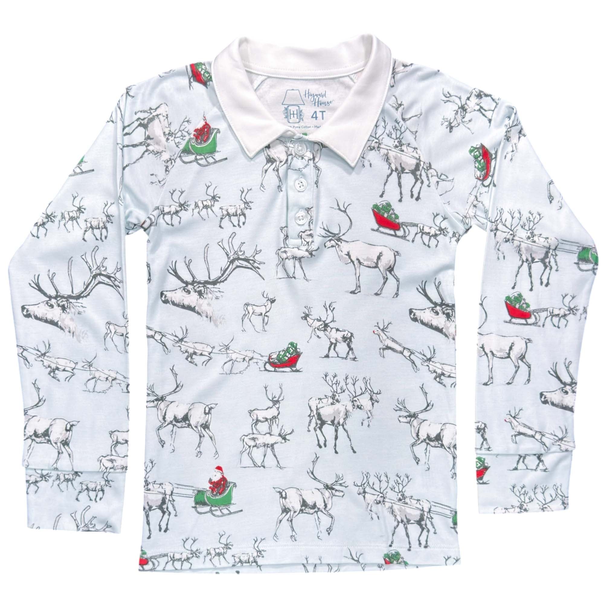 Kids LS Polo