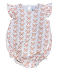Pink Butterflies girls sleeveless classic bubble featuring charming and playful prints.