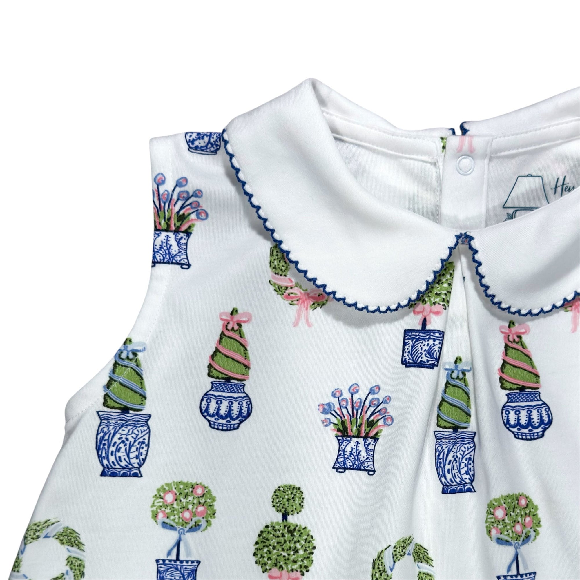 Spring Topiaries outfit featuring charming and playful prints.