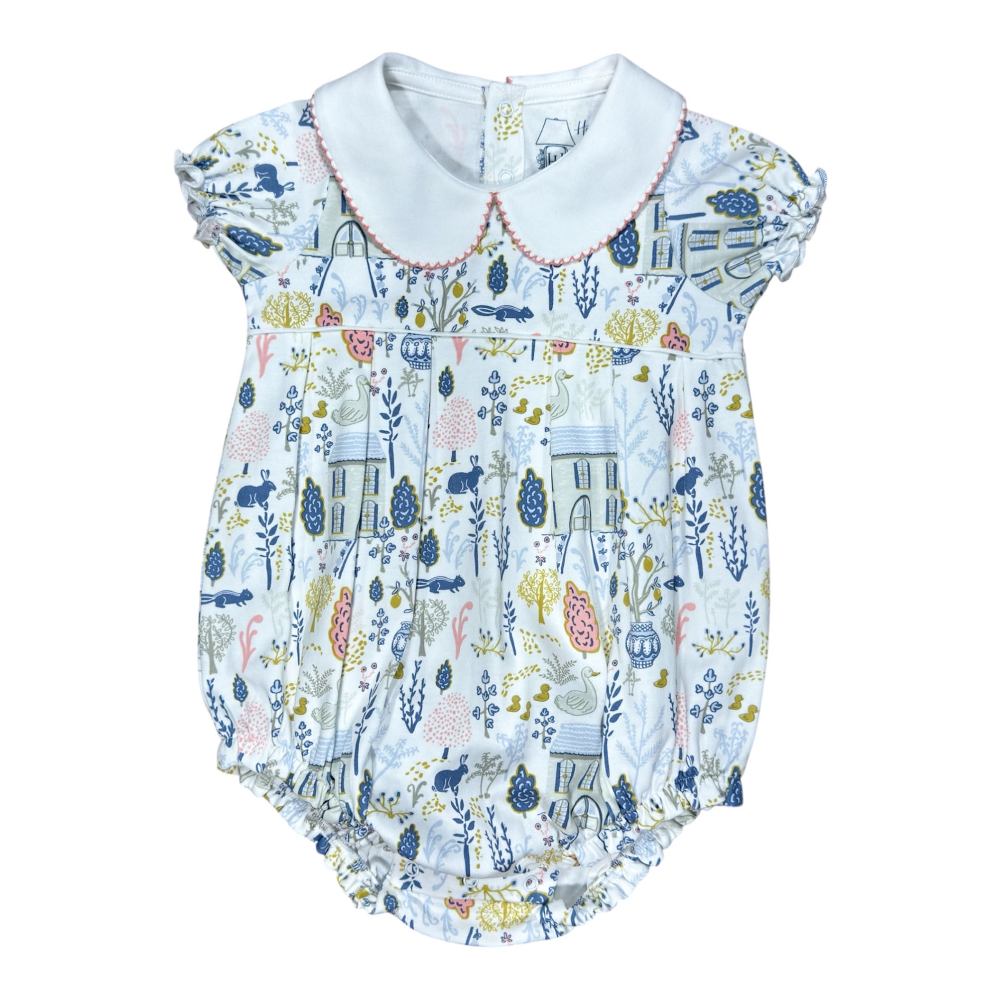 Girls SS Pleated Bubble