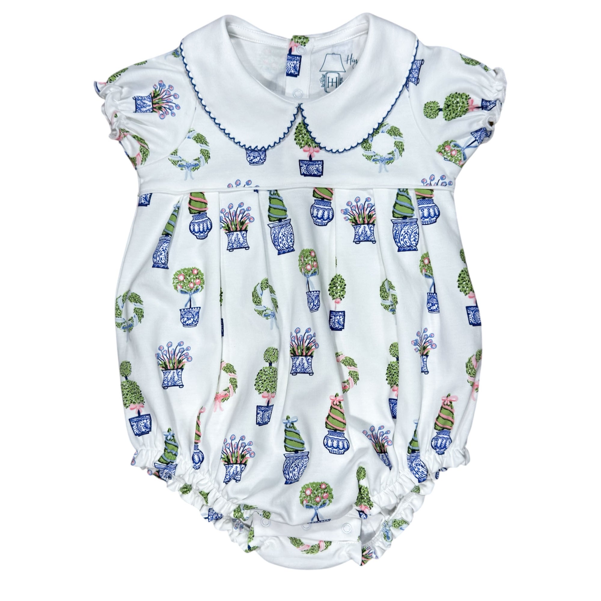 Girls SS Pleated Bubble