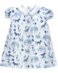Chinoiserie Safari ss pocket twirl dress featuring charming and playful prints.