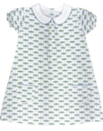 Dreamy Dragonflies ss pocket twirl dress featuring charming and playful prints.