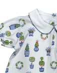 Spring Topiaries outfit featuring charming and playful prints.