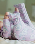 Girls Playsuit with Ruffle Collar
