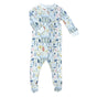English Countryside footed pajama featuring charming and playful prints.