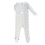 Pink Scallop footed pajama featuring charming and playful prints.