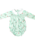 boys pima cotton pleated bubble in retro reindeer christmas pattern by Heyward House