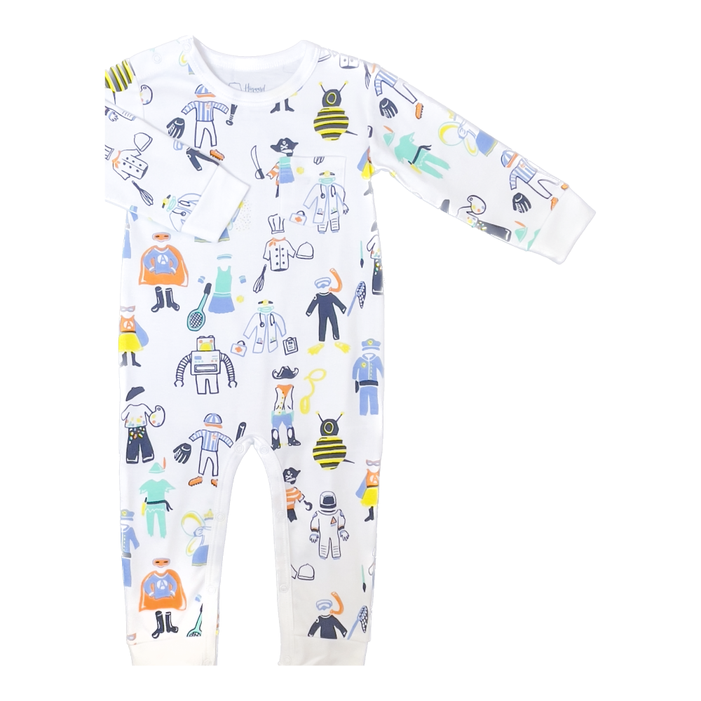 Heyward House Halloween Costumes Romper Long Sleeve Front