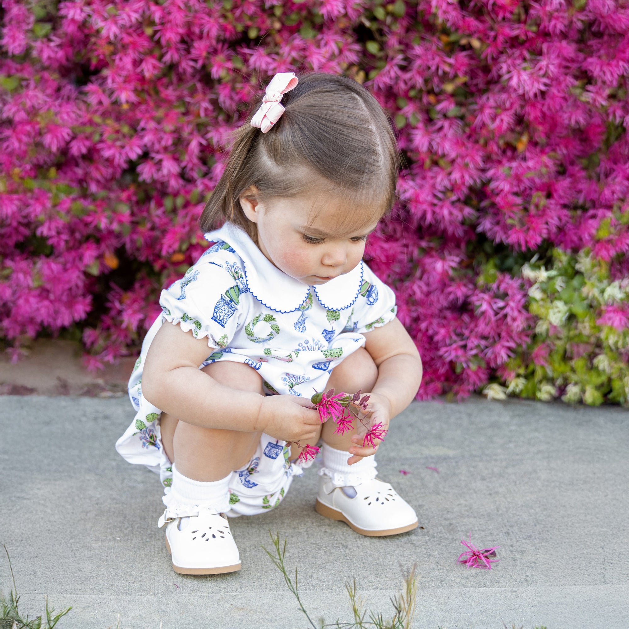 Girls SS Pleated Bubble