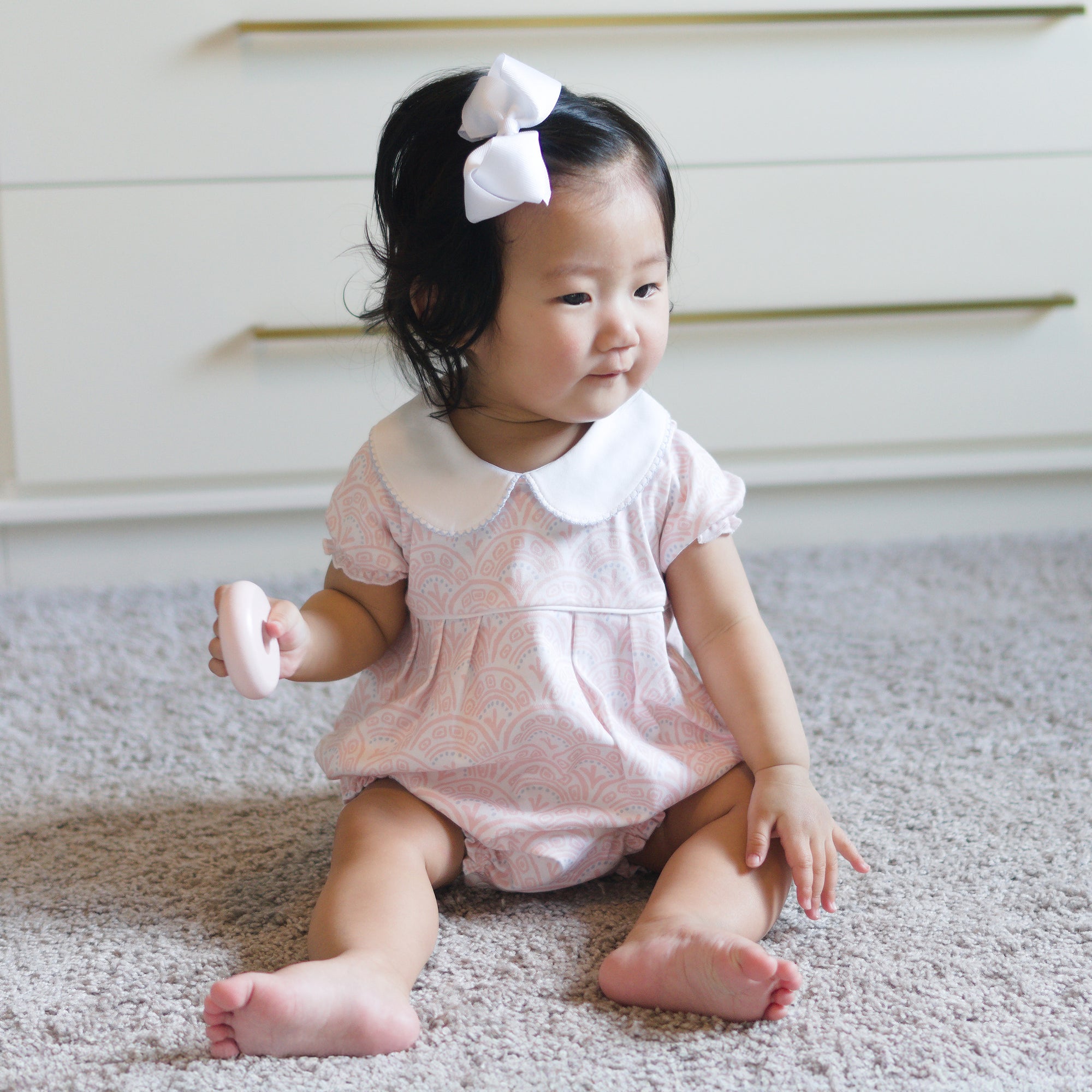 Girls SS Pleated Bubble
