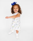 Sleeveless Pocket Twirl Dress