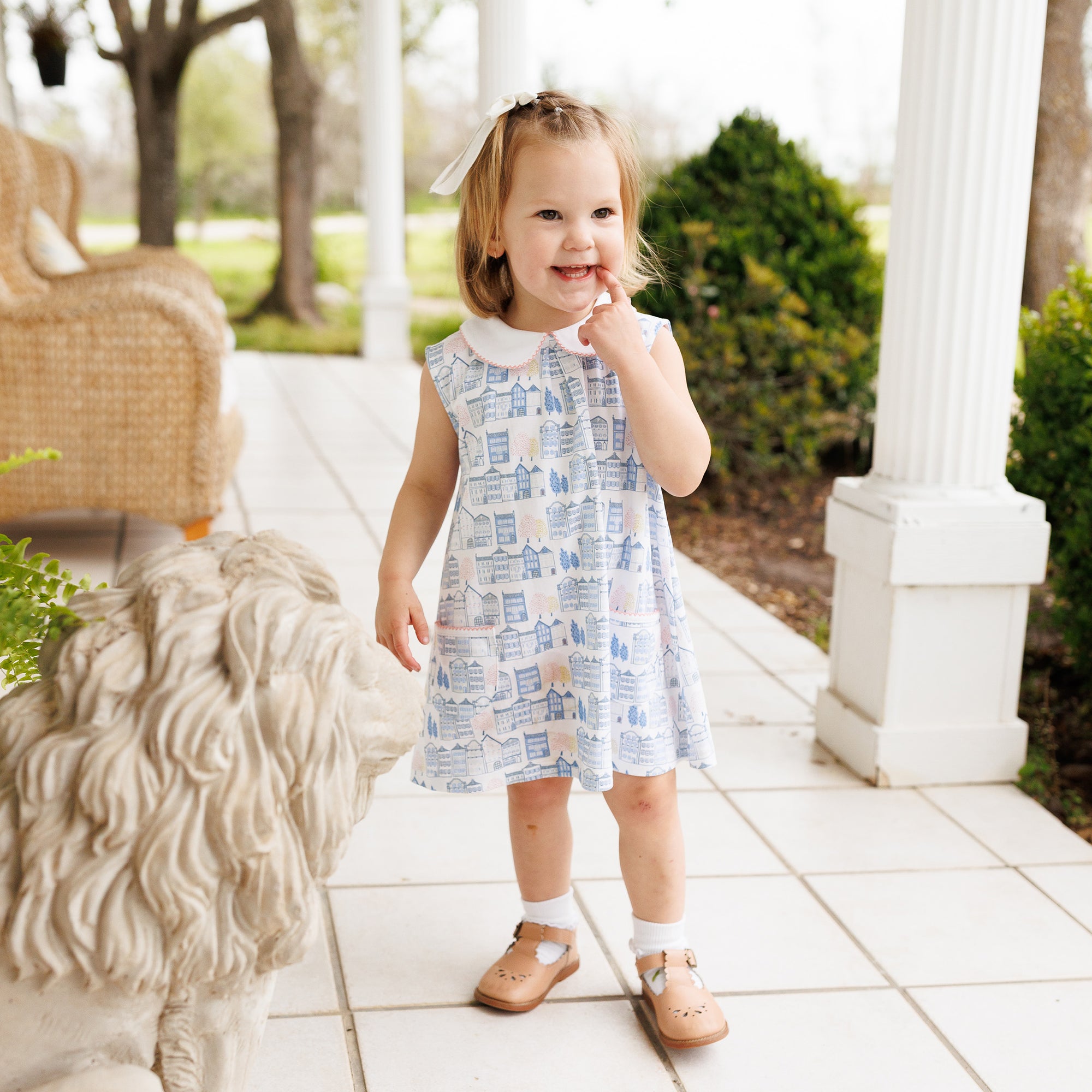 Sleeveless Pocket Twirl Dress