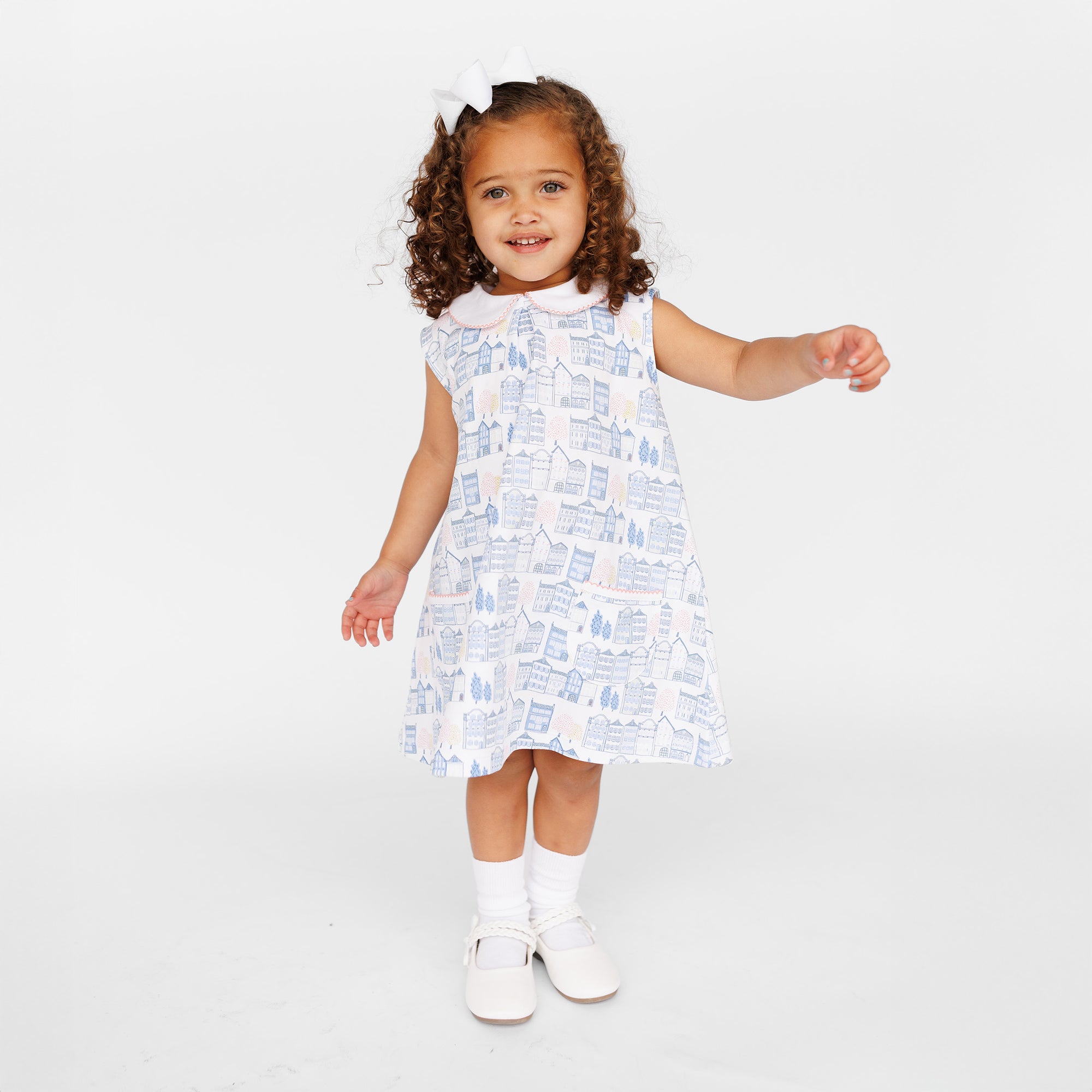 Sleeveless Pocket Twirl Dress