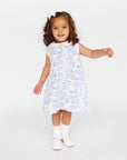 Sleeveless Pocket Twirl Dress