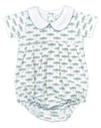 Boys Short Sleeve Pleated Bubble