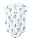 Boys Short Sleeve Pleated Bubble