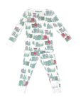 Heyward Houses Christmas Row Pima 2 Piece Pajama Set Back