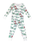 Heyward Houses Christmas Row Pima 2 Piece Pajama Set Front 