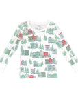 Heyward Houses Christmas Row Pima 2 Piece Pajama Set Top