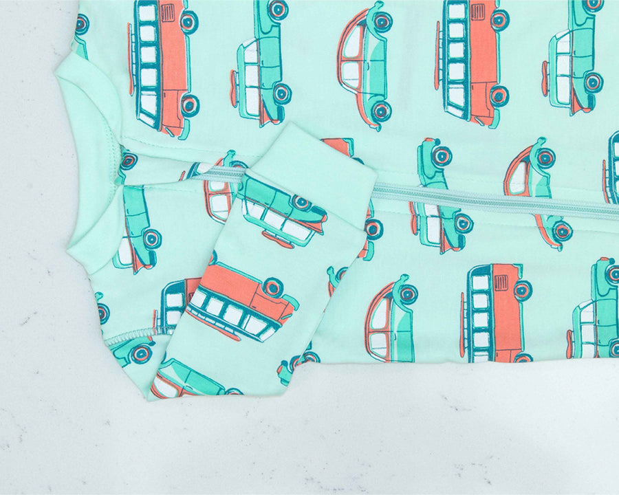 CARS Zippered Pajama - SAMPLE SALE