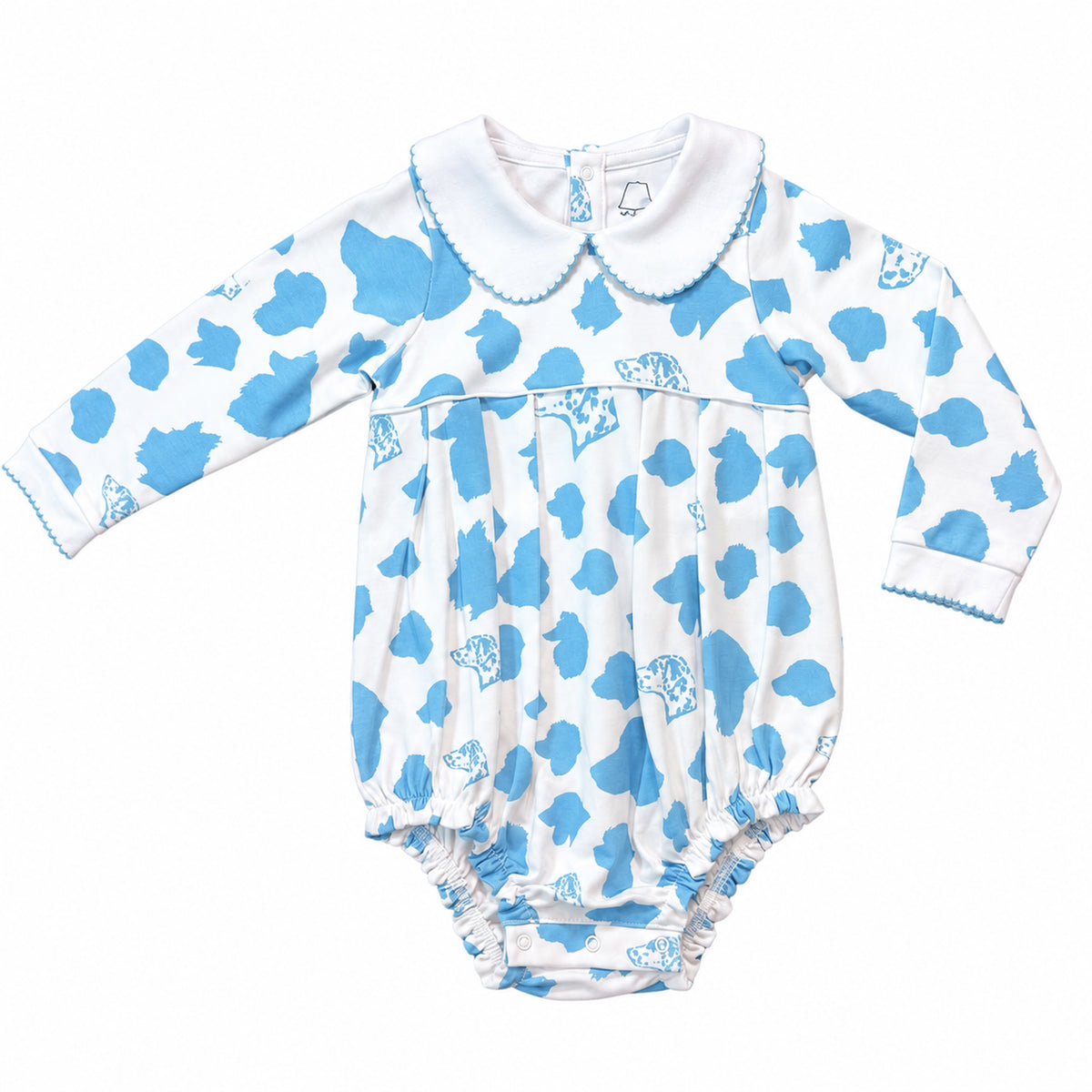 Heyward House Blue Bubblegum Dogs Long Sleeve Bubble product photo
