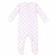 Heyward House Pink Ribbons Footed Pajama product photo