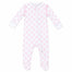Heyward House Pink Ribbons Footed Pajama product photo