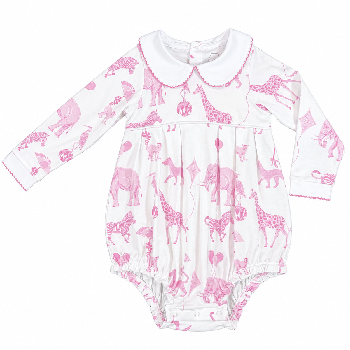 Heyward House Pink Bubblegum Safari Long Sleeve Bubble product photo