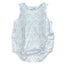 Blue Scallop boy sleeveless bubble featuring charming and playful prints.