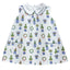 Spring Topiaries sleeveless pocket twirl dress featuring charming and playful prints.