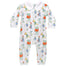 Boys Footless Playsuit with Peter Pan Collar