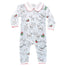 Boys Footless Playsuit with Peter Pan Collar