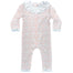 Girls Footless Playsuit with Ruffle Collar