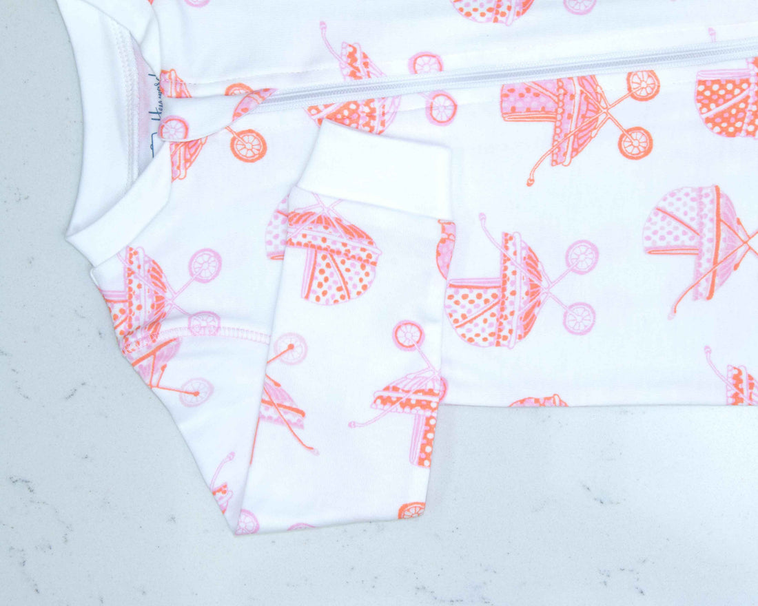 PINK PRAM Zippered Pajama - SAMPLE SALE
