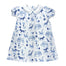 Chinoiserie Safari ss pocket twirl dress featuring charming and playful prints.
