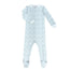 Blue Scallop footed pajama featuring charming and playful prints.