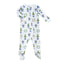Spring Topiaries footed pajama featuring charming and playful prints.