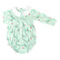 boys soft pima cotton bubble with Christmas reindeer pattern by Heyward House