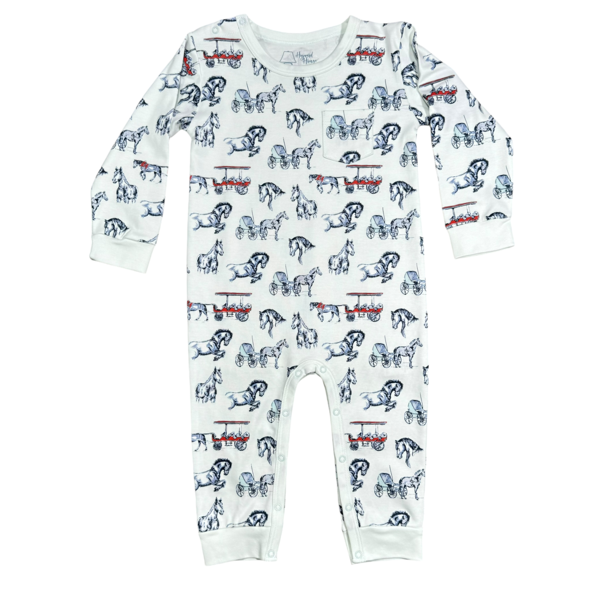 ロンパース・カバーオール house on the hill rompers navy (80) Rompers | House on the Hill