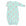 Pink infant gown with hot air balloon pattern made in pima cotton